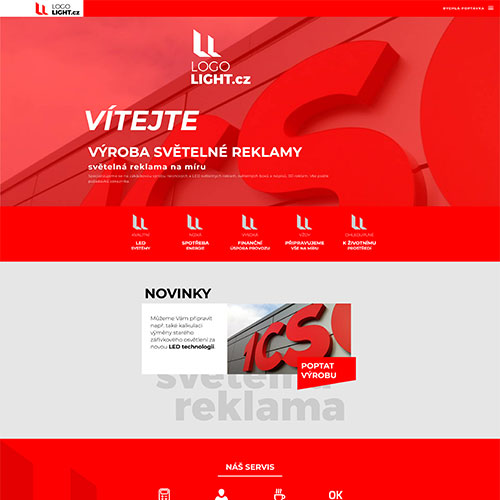 výroba světelné reklamy